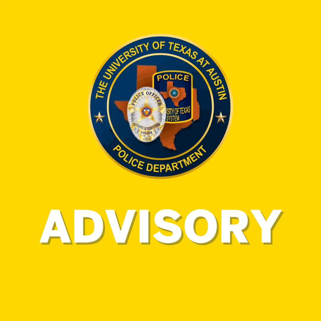 UTPD Advisory UTPD Advisory
